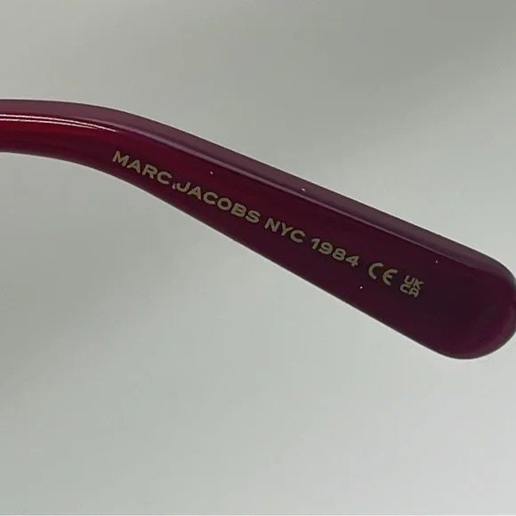 Marc Jacobs Red Glasses - Picture 12 of 13